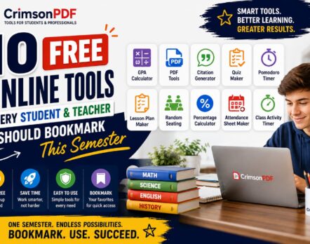 10 Free Tools Every Student & Teacher Should Bookmark