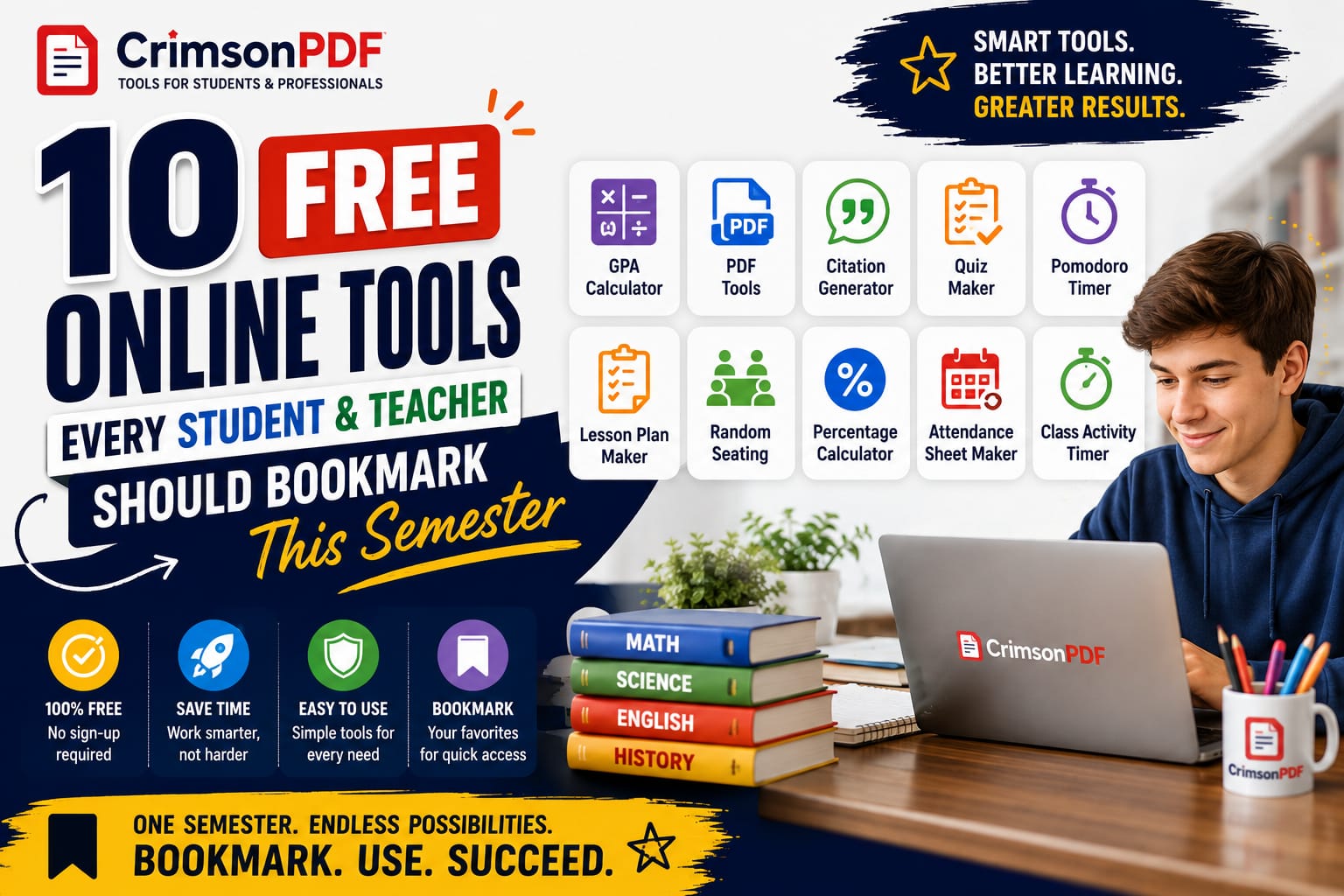 10 Free Tools Every Student & Teacher Should Bookmark